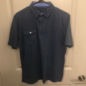 Southern Proper Navy Cotton Polo